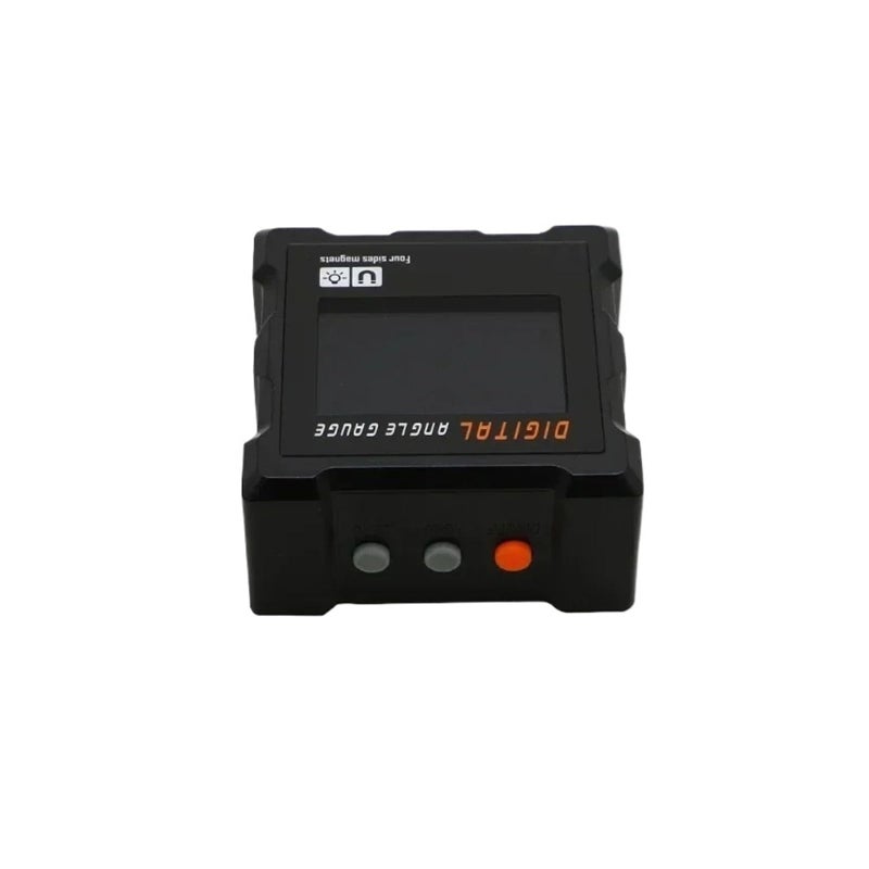 Black Digital Protractor Electronic Inclinometer Angle Gauge With Four Side Magnets - Image 4