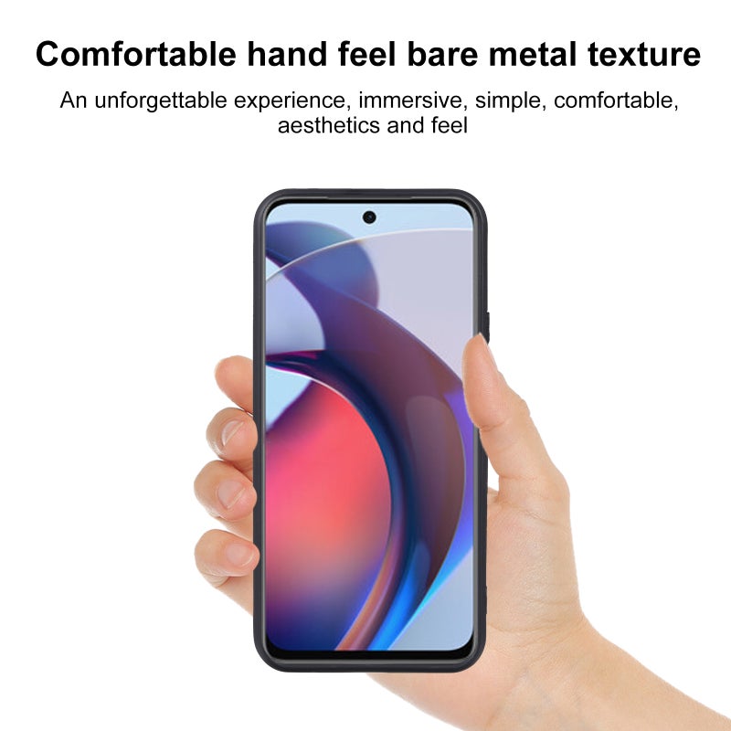 HuHa غطاء حماية لهاتف موتورولا موتو جي ستايلس 5 جي 2023 مصنوع من مادة TPU باللون الأسود - Image 3