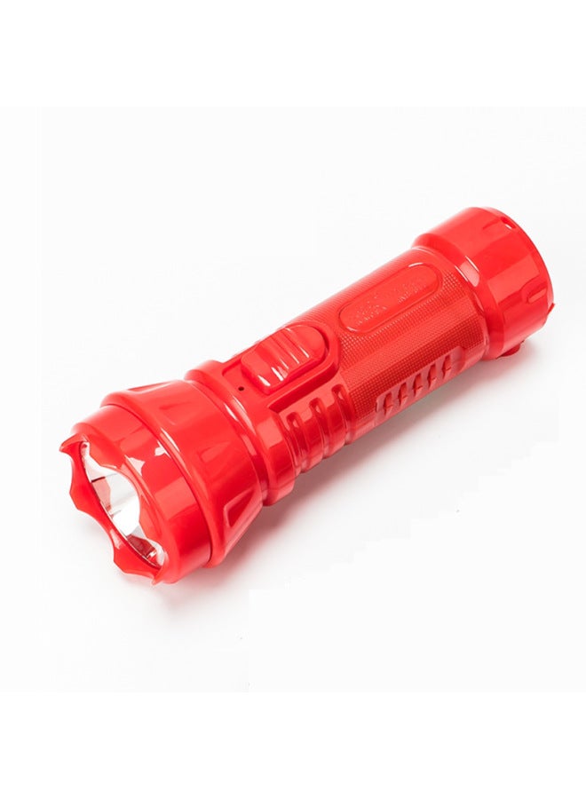 إسكدنيا مصباح يدوي أحمر لحفلات الزفاف الاحتفالية المنزلية، ضوء قوي قابل لإعادة الشحن، محمول باليد، مصنعين صغيرين بالجملة - اللون: أحمر (بدون خط) - Image 1