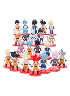 Trunkin Trunkin DBZ Goku 21 Pcs Set B Anime Figure Son Goku Vegeta Frieza Vegetto Figurine Collectible Anime Weeb PVC Collection Model  - Image 5