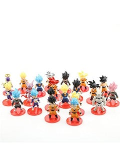 Trunkin Trunkin DBZ Goku 21 Pcs Set B Anime Figure Son Goku Vegeta Frieza Vegetto Figurine Collectible Anime Weeb PVC Collection Model  - Image 3