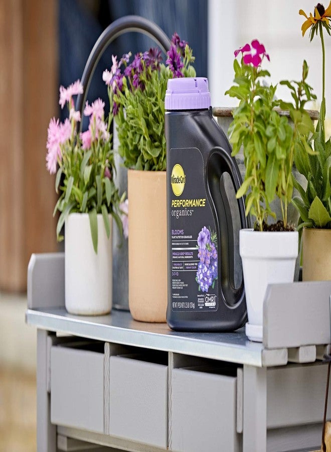 Miracle-Gro Performance Organics All Purpose Plant Nutrition Granules - 2.5 lb., All-Purpose Plant Food for Vegetables, Flowers and Herbs, Feeds up to 240 sq. ft. - Image 4