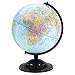 Replogle Globe  Educational Raised Political Relief  Mountains Ranges Showcases Ocean Currents with 2023 Country Lines  Perfect for a Classroom Home or Office  12 Blue Ocean Globe  Black Base - Image 4