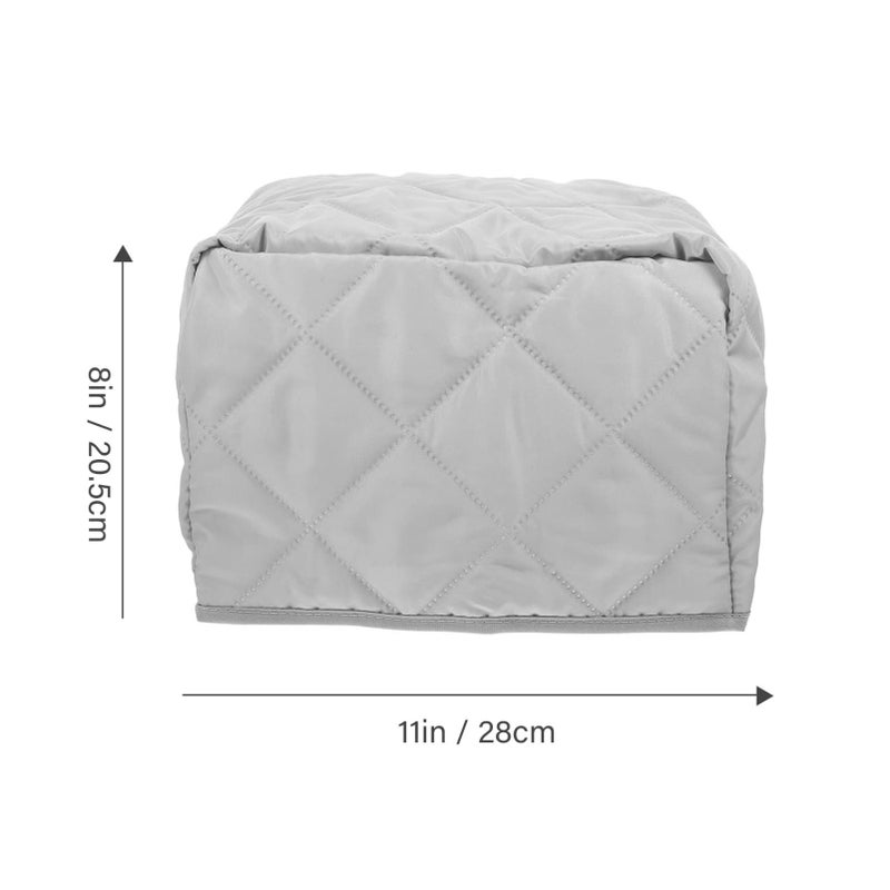 Bread Machine Toaster Cover Gray Kitchen Appliance Dirt Proof Hood - Image 3