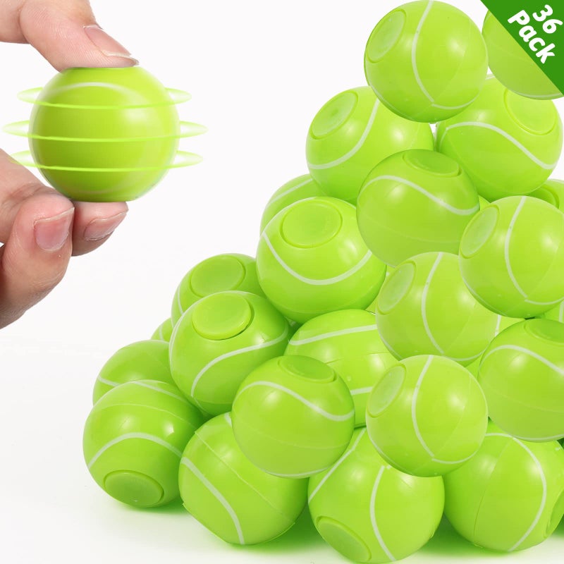 SCIONE 36 Pack Sports Ball Party Favors for Kids 48 812 Sports Fidget Spinner Ball Goodie Bag Stuffers Classroom Prizes Return Gifts Birthday Party Favors Toys for Kids Prizes - Image 3