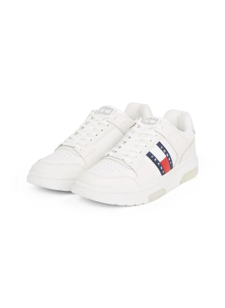 TOMMY JEANS THE BROOKLYN LEATHER ESSENTIAL TRAINERS