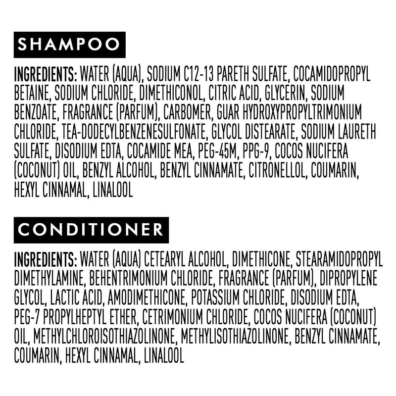 Suave Coconut Oil Infusion Shampoo and Conditioner Set, Damage Control Hydrating Shampoo & Conditioner for Damaged Dry Hair, 12.6 Oz Ea (2 Piece Set) - Image 5