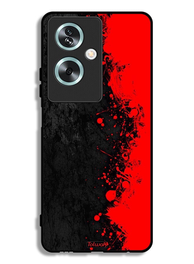 Tolwak Oppo A79 Protective Case Cover Paint Abstract Pattern - Image 1