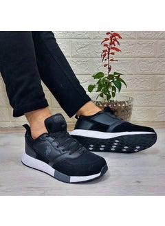 U.S. Polo Assn. حذاء رياضي للرجال من U.S. Polo جانكو أسود بفيلون Sole خفيف  - Image 3