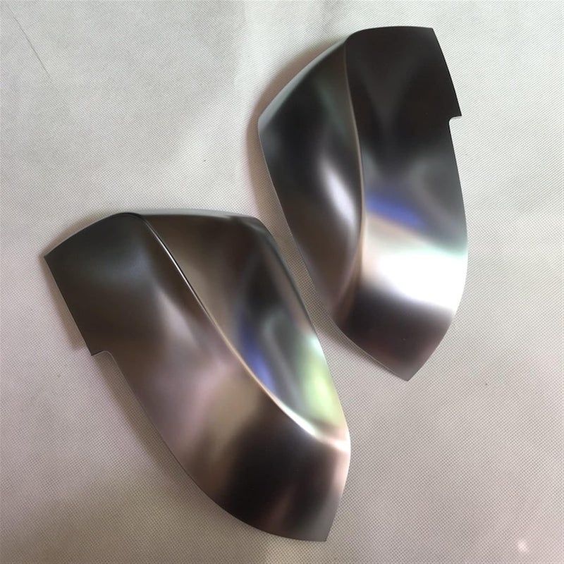 Vuzmode Matt Chrome Mirror Cover for BMW - Image 1