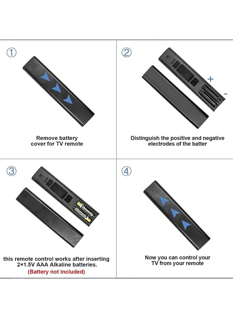 مانفيك أجهزة تحكم عن بعد بديلة عالمية من مانفيك لأجهزة تلفزيون سامسونج | نتفليكس | برايم فيديو | سامسونج تي في بلس - Image 4