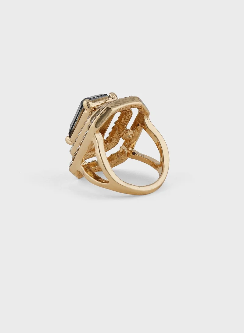 Ella Limited Edition Rhinestone Statement Ring