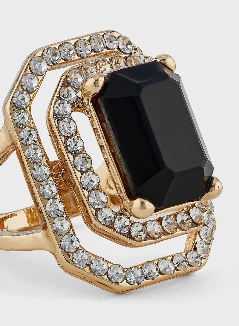 Ella Limited Edition Rhinestone Statement Ring
