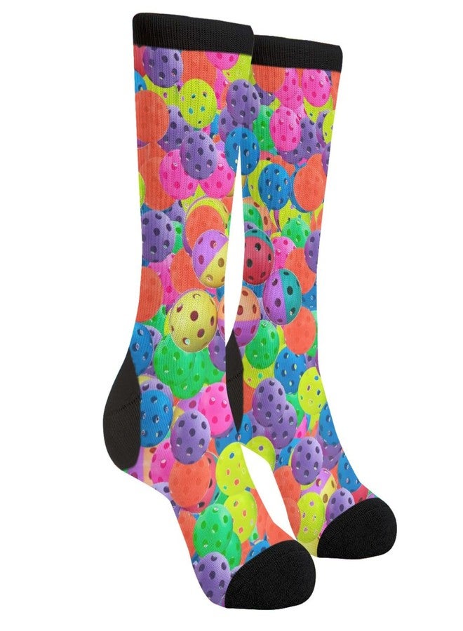 MOLIAN Pickleball Novelty Socks For Women & Men One Size - Image 1