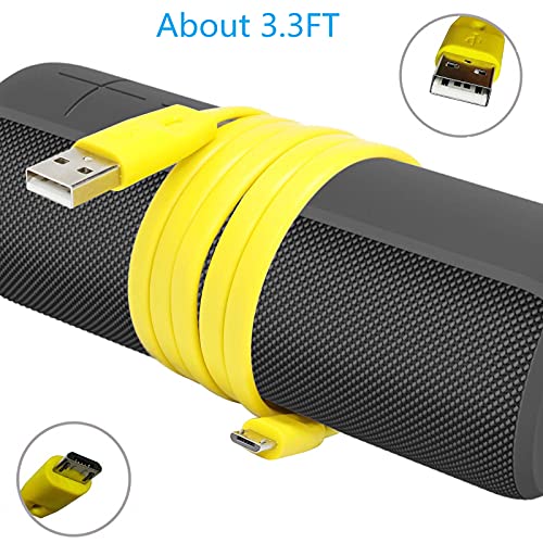 Sqrmekoko Replacement Charging Cable USB Power Supply Cord Compatible with Logitech UE Boom, UE Boom2, UE Boom3, Megaboom, Miniboom, Roll2 Wireless Speaker-3.3ft - Image 5