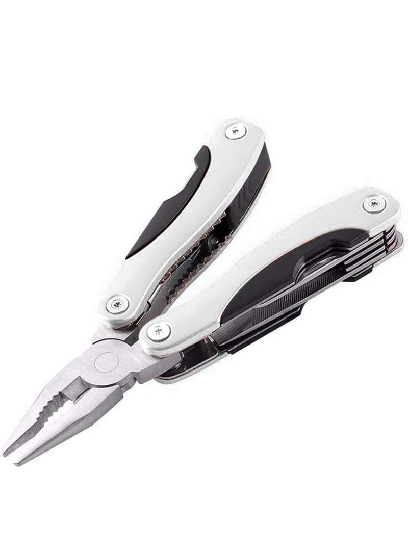 Pliers Multi-Function Tool, Silver, Provides a Variety Of Useful Functions - Image 1