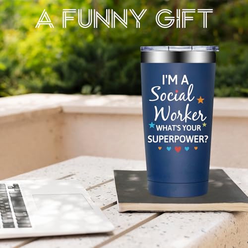 BIRGILT Social Worker Gifts for Women, Men - Social Worker Appreciation Gifts - Social Work Month Gift, Birthday Graduation Gift Ideas for Bsw Msw Dsw - 20oz Tumbler - Image 3