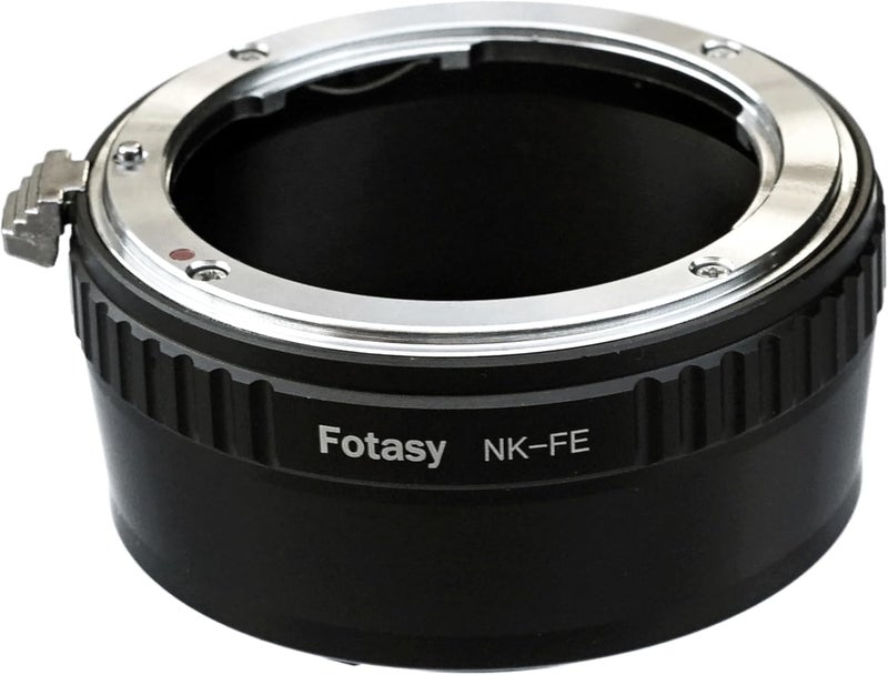 Fotasy محول عدسة F Mount يدوي إلى E-Mount، محول NK E Mount، متوافق مع عدسات نيكون F كاميرات سوني a7 a7R a7s II III IV a9 a7c Alpha 1 a6600 a6500 a6400 a6300 a6100 a6000 a5100 a5000 a3500 ZV-E10 - Image 1