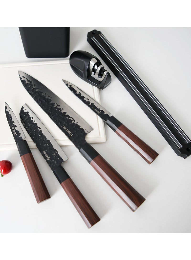 Fissman 6-Piece Knife Set Kendo Series X30Cr13 Steel - Image 1