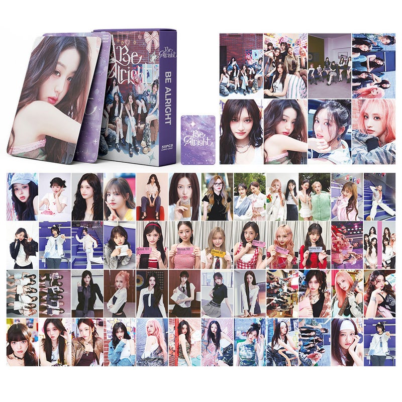 بطاقة دمج 54/55 بطاقة صغيرة ألبوم G-Idle بطاقة Kpop موجة كورية بطاقة لومي منزلية - Image 1