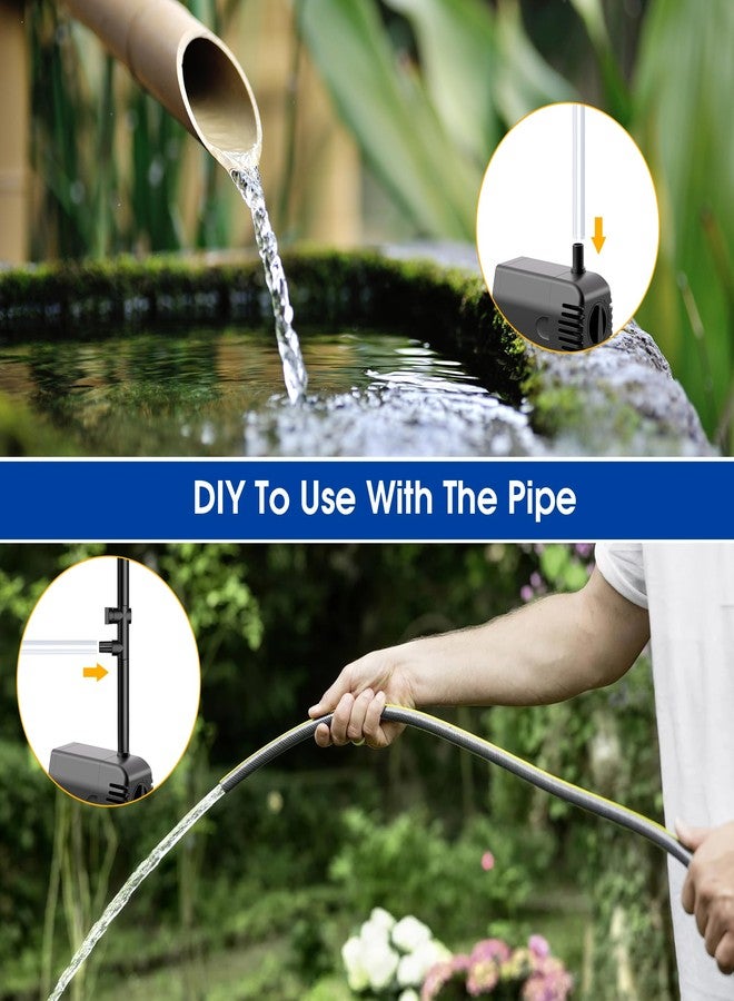 Biling Solar Water Pump 12W, Solar Water Fountain Pump,Solar Fountain Pump with 160GPH,Solar Fountain Pump with PVC Tubing, 17Ft Cord for Outdoor Garden Pond Fountain - Image 5