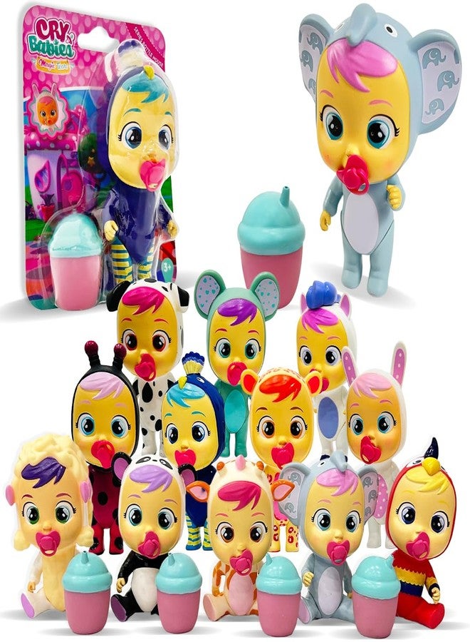 IMC Toys Cry Babies Magic Tears Doll for Girls Pretend Play Toys for Kids Above 3 Years Real Tears Cry Baby, Pack of 1 - Mixed Character - Image 1