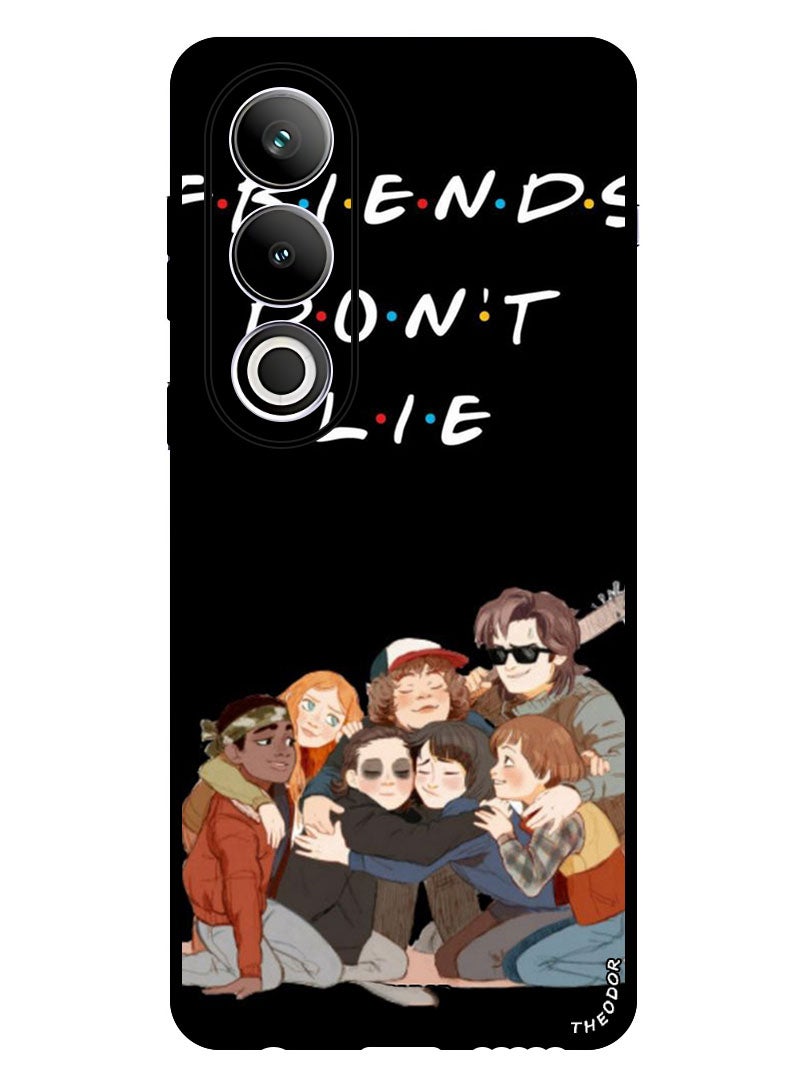 Theodor Protective Case Anti Scratch Shock Proof Bumper Cover For OnePlus Ace 3V Friends Dont Lie - Image 1