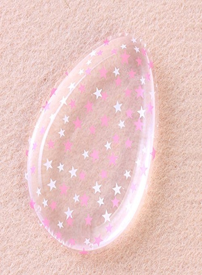 Jenna Silicone Makeup Sponge, Star Drop, 110G, White - Image 4