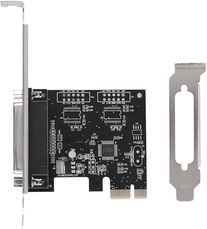 Zopsc PCIE to Parallel Port Card Print Port LPT PCI-E LPT Printer Card Adapter DB25 - Image 1
