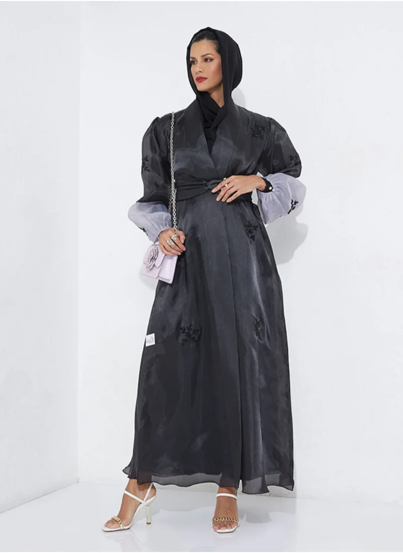 Rosette Abaya GB-Organza