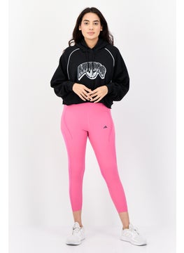adidas Originals Women Sportswear Fit Long Sleeves Outdoor Hoodie, Black  - Image 4