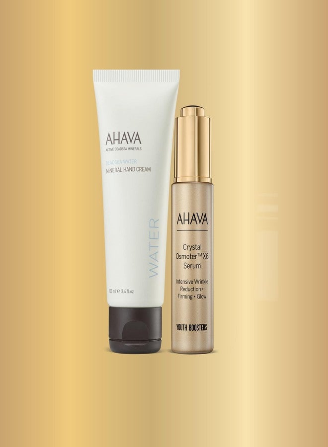 AHAVA Working Hands & Anti-Wrinkles Set - Includes Hand Cream 3.4 Fl.Oz against dry, cracked hands & Crystal Osmoter X6 Serum 1 Fl.Oz to provide radiance & treatment against wrinkles & fine lines - Image 5