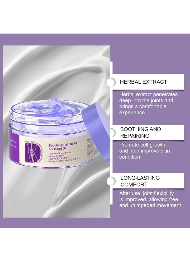 Generic Kresin Joint Pain Gel, Kresin Joint Pain Purple Gel,Suitable for Whole Body Joint ActivitiesSoothes Knees, Lumbar, Neck, Hands, and Feet 100g - Image 2