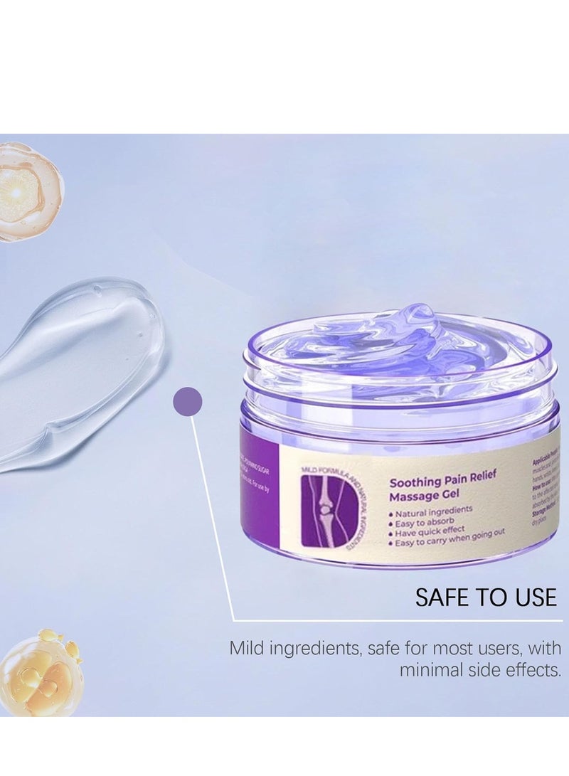 Generic Kresin Joint Pain Gel, Kresin Joint Pain Purple Gel,Suitable for Whole Body Joint ActivitiesSoothes Knees, Lumbar, Neck, Hands, and Feet 100g - Image 4