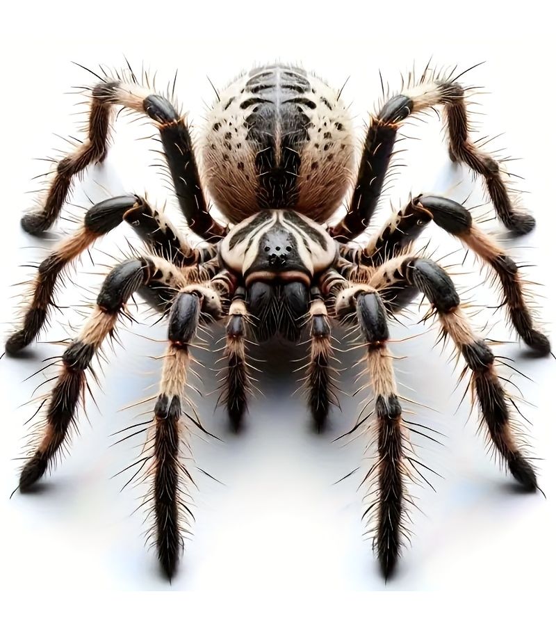 6inch Realistic Spider Vinyl Sticker Self-Adhesive Glossy for Cars Laptops Phones Windows Walls Bottles Trucks Motorcycles - Image 1