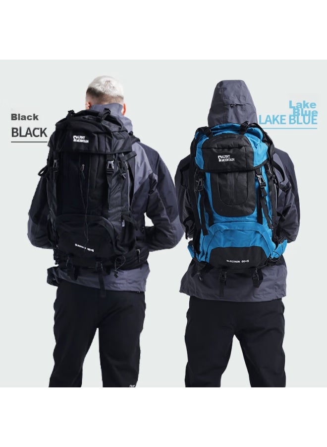 Alpint Mountain 65l Large Capacity Hiking Backpack, Men's And Women's Travel Bag, Professional Outdoor Trekking Backpack - Image 4