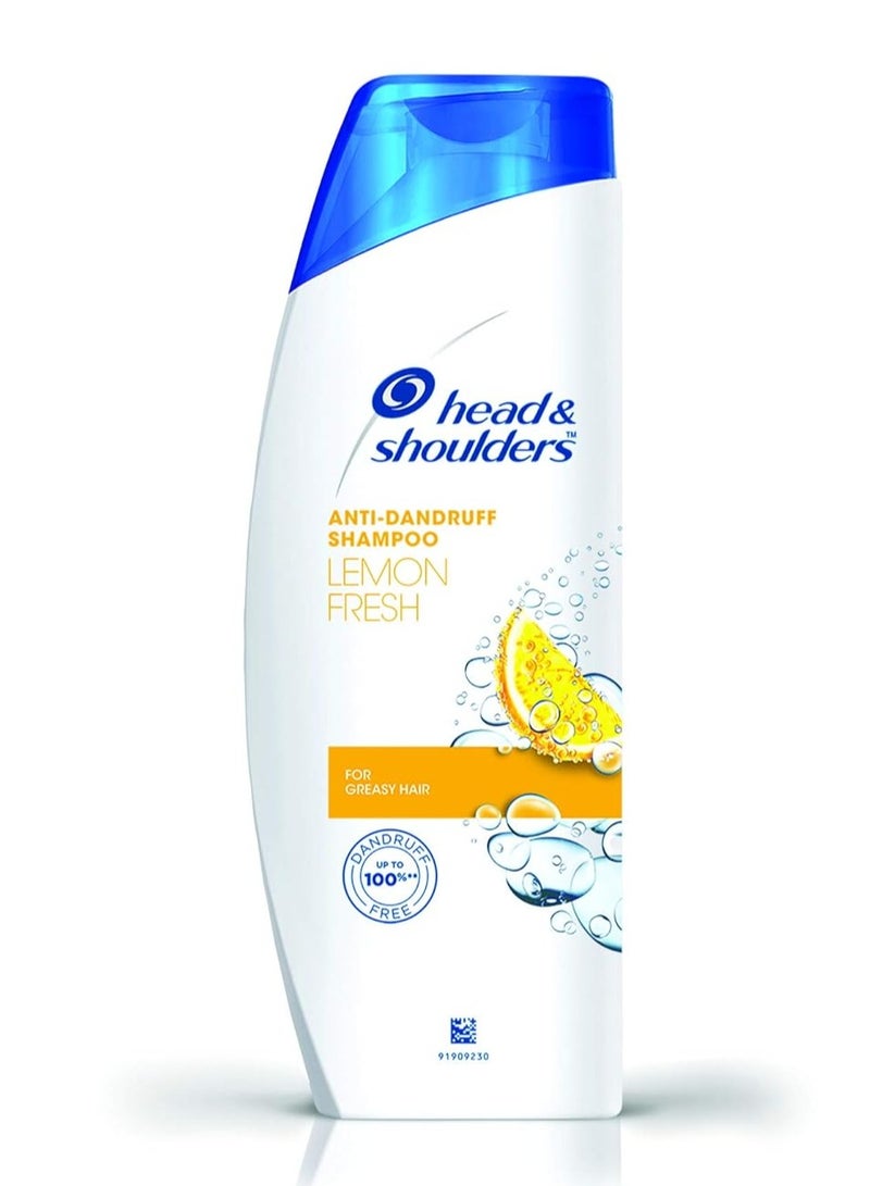 Head & Shoulders Anti Dandruff Shampoo, Lemon Fresh, 180 ML  - Image 1