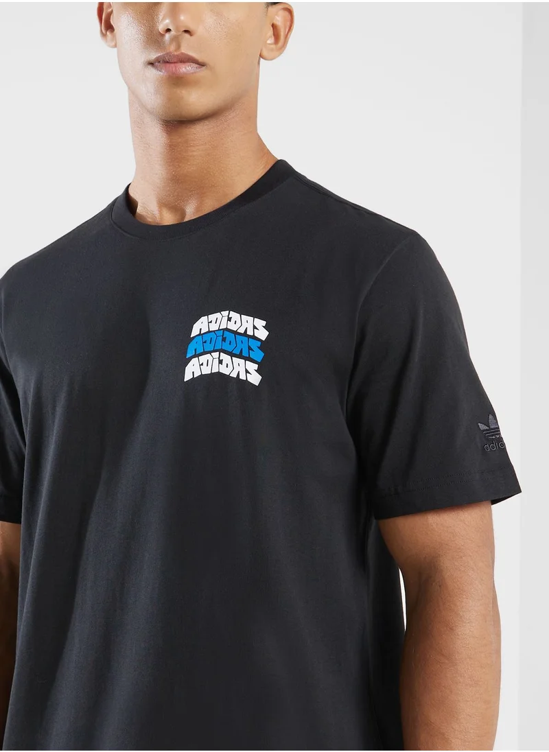 adidas Originals Street Logo T-Shirt