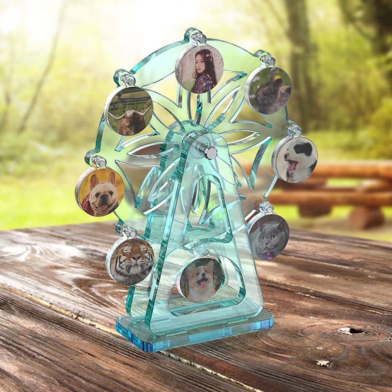 ESEDAGE Ferris Wheel Resin Mold Set - Silicone Mold for Resin, Cake Decorating, Coasters, Desktop Decoration - Image 5