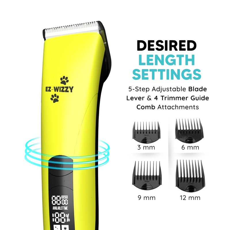 Lets Shave EZ-WIZZY Pet Trimmer for Dogs & Other Hairy Animals,All in one Trimmer for dogs (Pet Trimmer With Tools) - Image 4