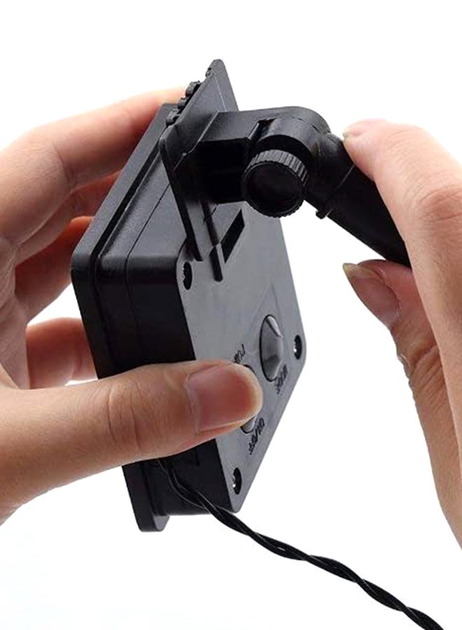 NIBEMINENT 100-LED Solar String Light For Christmas Yellow/Black 5 x 12cm - Image 5