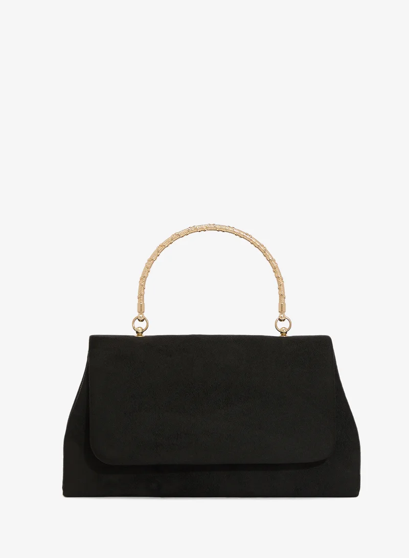 Khizana Classic Clutch With Top Handle