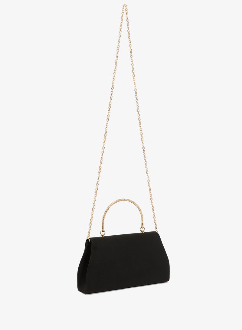 Khizana Classic Clutch With Top Handle - Image 3