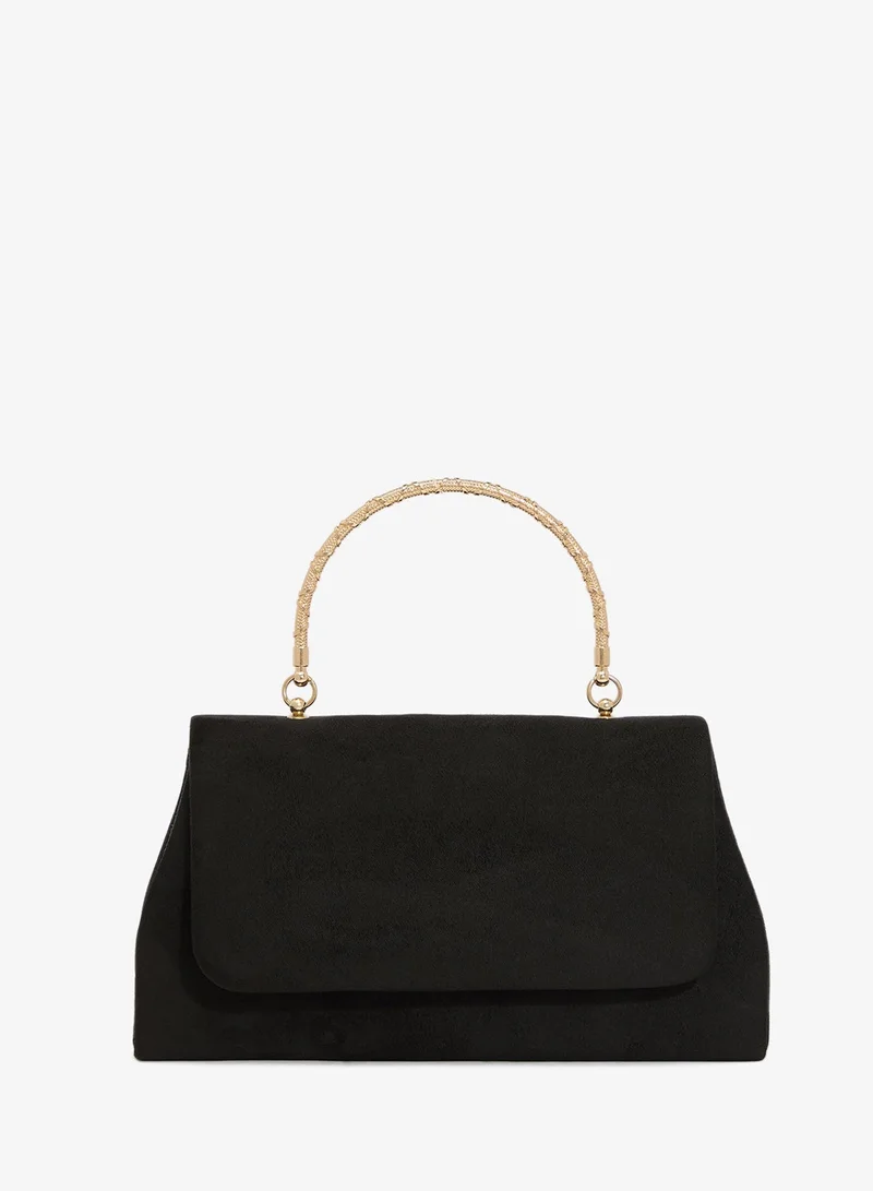 Khizana Classic Clutch With Top Handle