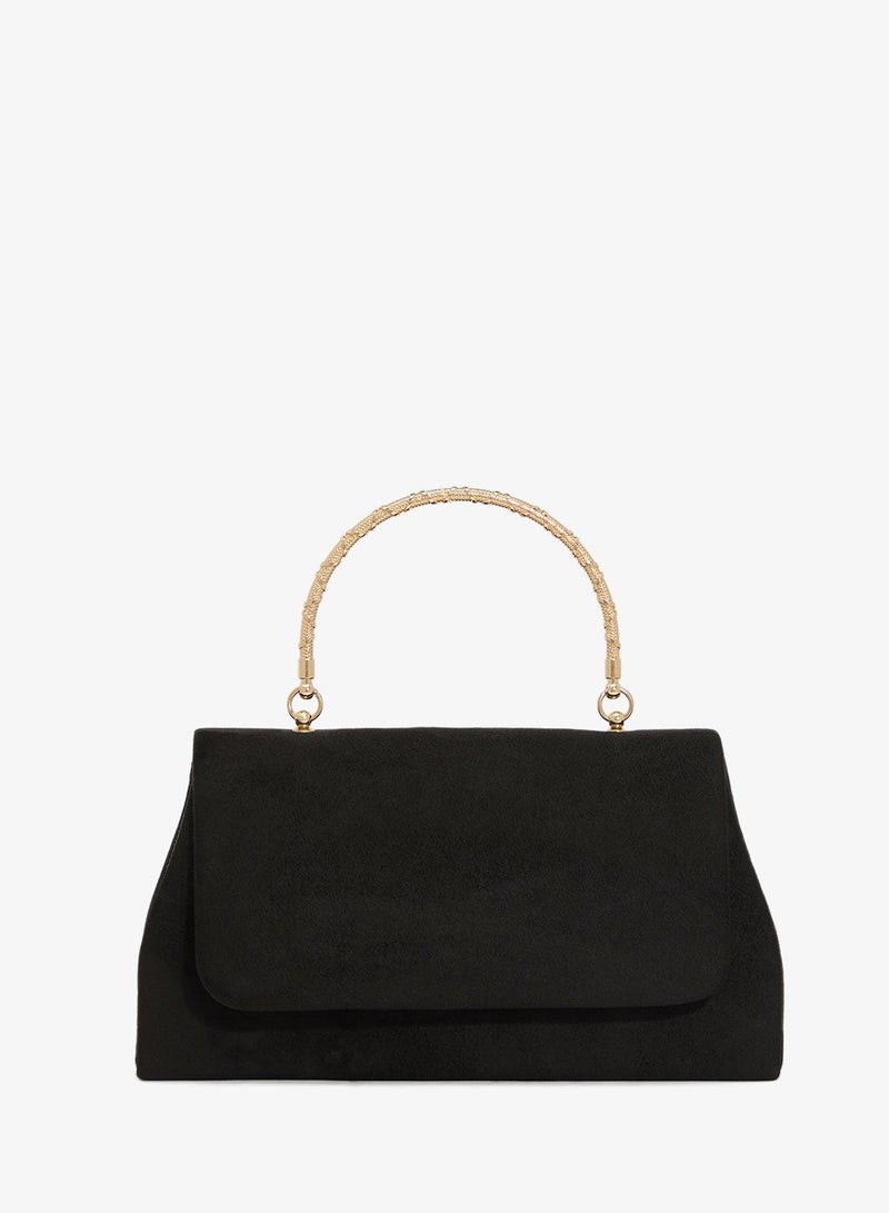 Khizana Classic Clutch With Top Handle - Image 2