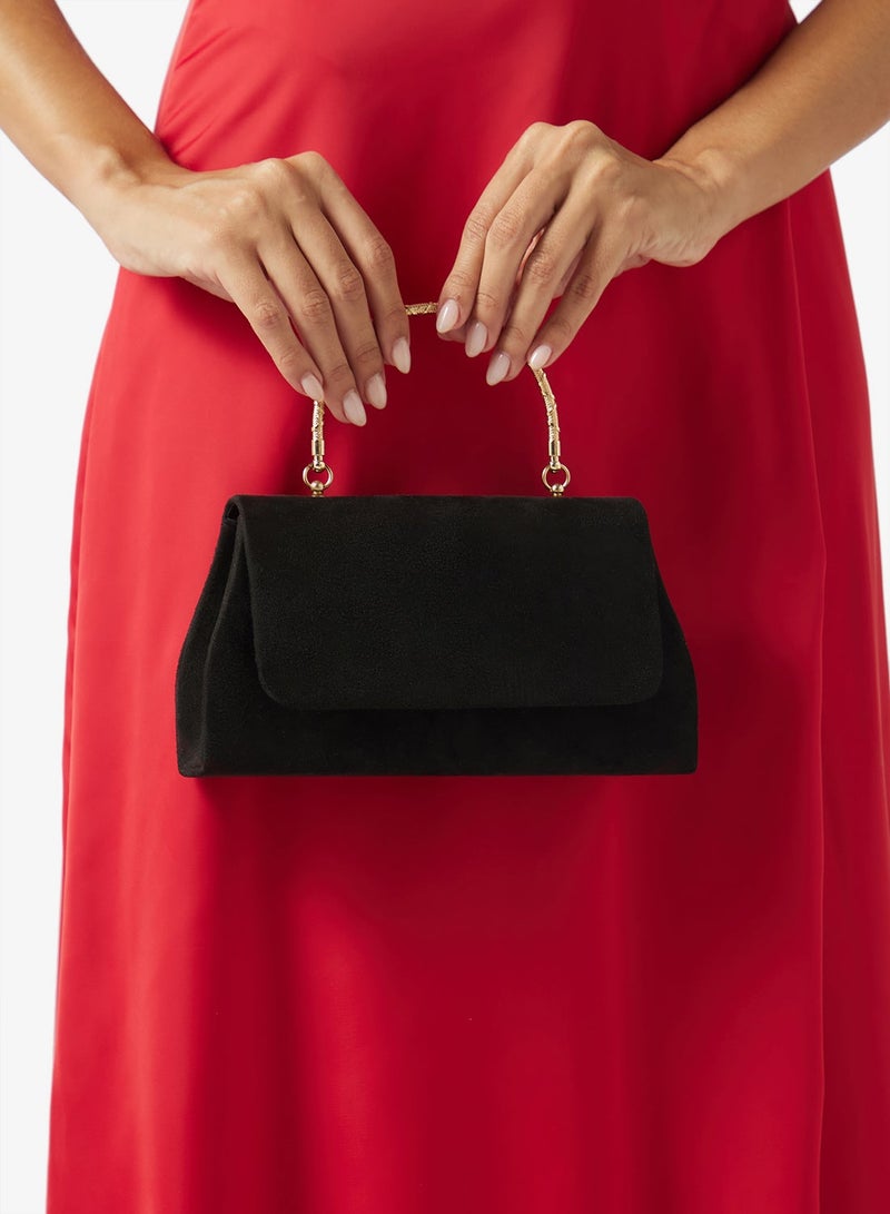 Khizana Classic Clutch With Top Handle - Image 1