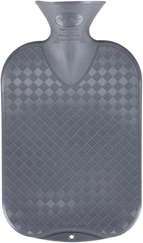 Fashy 2.0 Litre Antrazite Plain Hot Water Bottle