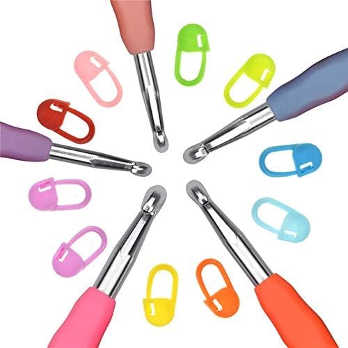 Yarniss Large Ergonomic Crochet Hooks Set 6.5mm 7.0mm 8.0mm 9.0mm 10.0mm (5 Size) - Image 3
