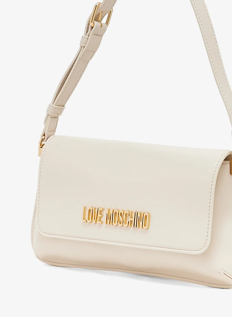 Love Moschino Flap Over Shoulder Bag