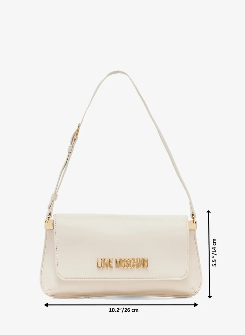 Love Moschino Flap Over Shoulder Bag